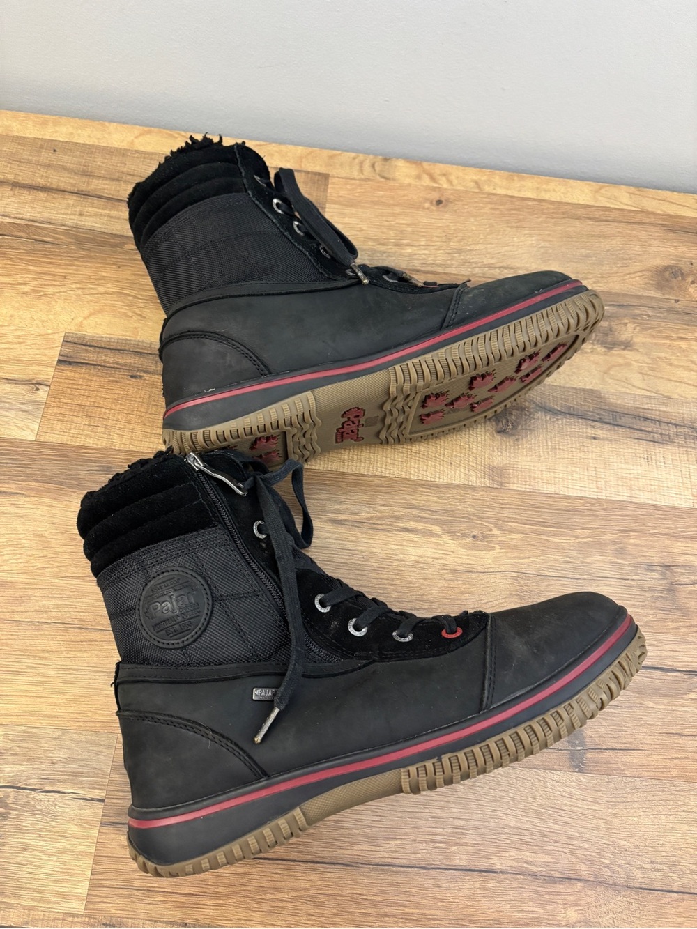 Pajar Canada Tour Leather Waterproof Insulated Winter Snow Boots - Picture 9 of 10